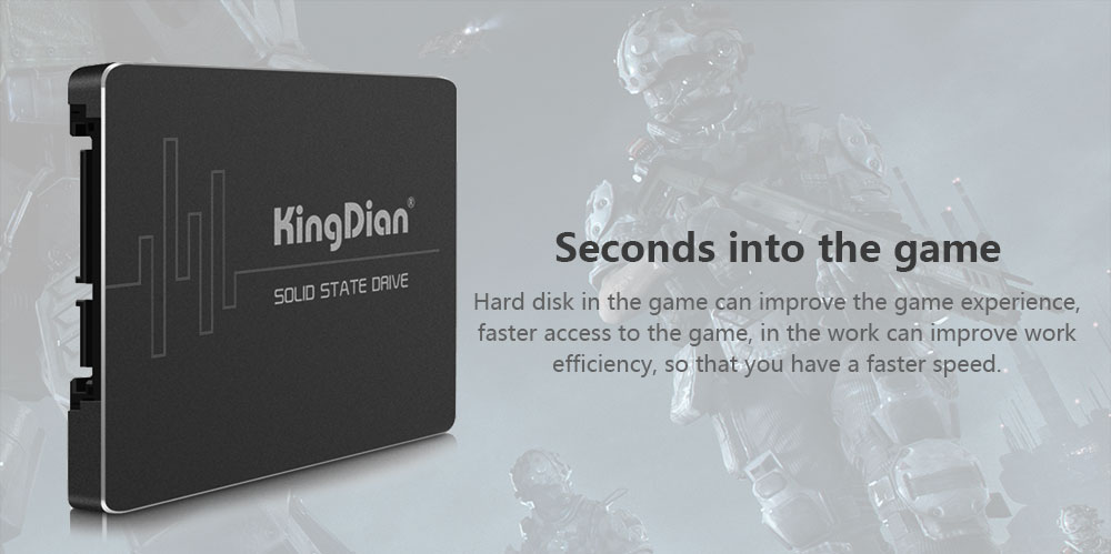Original KingDian S280-120GB Solid State Drive SATA3 Hard Disk for Laptop Desktop