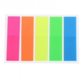 Fluorescent Index Sticker