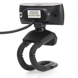Defender 360 Degree Rotatable 2MP HD Webcam Clip-on Web PC Camera